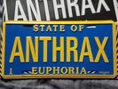 Anthrax Statements Of Euphoria American Radio Promo LP + Number Plate. V Rare