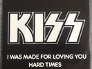Kiss 'I Was Made For Loving You' Very Rare Swedish 7