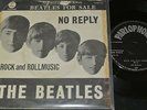 THE BEATLES No Reply & Rock And Roll Music / 60s Dutch SP PARLOPHONE HHR 136