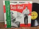 Frank Frost HEY BOSS MAN  Japan P-Vine LP PROMO w/OBI