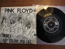 Pink Floyd - Money - Unique Danish Denmark  45/ps 1973 rare