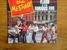 GRANDMASTER FLASH & THE FURIOUS FIVE / THE MESSAGE / RAP HIP HOP 45 PC