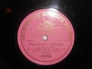 RARE GRAMOPHONE MONARCH RECORD, A. GRECHANINOV, LEONID V. SOBINOV, 022150