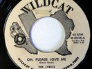 LYRICS 45 Oh, Please Love Me/The Girl I Love WILDCAT doo wop PROMO kz335