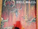 SLAYER : 'HELL AWAITS' VINYL LP ROADRUNNER ORIGINAL PRESSING