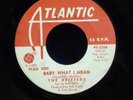THE DRIFTERS BABY WHAT I MEAN // ARETHA NORTHERN SOUL PROMO NEAR MINT 45