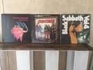 Black Sabbath 3 Vinyl LP Set Sold As Is Paranoid Sabotage Vol 4