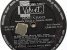 Cuban Lp Velvet Mano A Mano Orquesta Cubana y Orquesta Modelo 1965