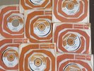 Collector's bundle x8 pop/psych Deram singles 1966-70 Bowie Move World of Oz VG+