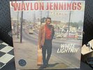 WAYLON JENNINGS White Lightnin LP Feat;Buddy Holly Don't think twice Big Mamou