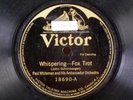 1920's Pre War Paul Whiteman JAZZ Whispering / The Japanese Sandman 78 Victor V+