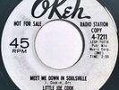 * LITTLE JOE COOK Meet Me Down In Soulsville NORTHERN SOUL Okeh Promo 45 Hear