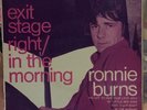 Ronnie Burns Exit Stage Right Australia EP Vinyl Bee Gees Garage Rock Rare Psych