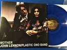 JOHN LENNON PLASTIC ONO BAND Beatles LP Mother BLUE WAX Abbey Road 1970