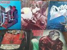 Stack of Hard Rock / Heavy Metal vinyl LP's VF