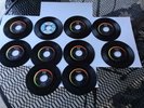 (10) Black Gospel 45  CARAVANS -SWAN SILVERTONES- STAPLE SINGER on VEE JAY Label
