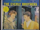 EVERLY BROTHERS: A Date With The Everly Brothers LP (green label, cut corner, 1