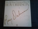 ALL TIME GREATEST HITS OF ROY ORBISON AUTOGRAPHED MONUMENT LABEL WOW