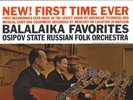 OSIPOV STATE RUSSIAN FOLK ORCHESTRA/GNUTOV -BALALAIKA FAVOURITES   VINYL LP NEW+