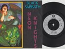 BLACK SABBATH 'Neon Knights' 1980 UK 7