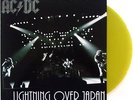 AC/DC LP VINYL - LIGHTNING OVER JAPAN - VINYL JAUNE - YELLOW VINYL