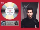 Calvin Harris - Motion - Signed Gold Disc Replica Music Award
