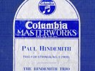 309g4.  Hindemith Trio - Trio #2 for Strings (Hindemith)-Columbia Royal Blue 209