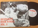 LP Desperate Rock N Roll - Vol. 5 Flame 005 Various Artists