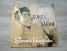 SARAH VAUGHAN jazz7swing45 *RARE UK ONLY EP*blues50s*EX+* Songs From 1958 vaughn