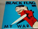 BLACK FLAG MY WAR USED LP PRESS PACK PROMO PHOTO ROLLINS WITH EXTRA FREE POSTER
