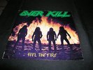 Overkill - Feel the Fire  LP / Black Vinyl  First Press / 1985  Noise Records