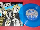 Police -- Walking on the moon / Visions of the night -- Single / Blue Vinyl