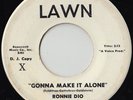 RONNIE DIO & PROPHETS Gonna Make it Alone ROCKIN R&B DOO WOP DJ 45 *hear*
