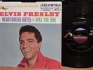 Elvis Presley-Heartbreak Hotel-RCA Gold Standard-Record-Picture Sleeve-447-0605