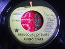 The Beatles Ringo Starr Apple 45 record BEAUCOUPS OF BLUES 1970 black star