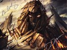 DISTURBED Immortalized FULLY SIGNED Vinyl LP David Draiman Dan Donegan AUTOGRAPH