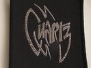 QUARTZ ORIGINAL VINTAGE SEW ON PATCH FROM 1980's  NEW OLD STOCK NWOBHM METAL