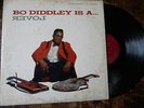 BO DIDDLEY LP- IS A REVOL LOVER- CHECKER 2980- MAROON R&B SOUL ROCK- VG+(+)MONO