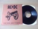 AC/DC 'For Those About To Rock' Vinyl LP 1981 Atlantic K50851 GATEFOLD COVER VG+