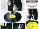 ROLLING STONES Sticky Fingers WARHOL working zipper 70's NICE SOUND + inner LP