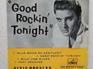 EP - ELVIS PRESLEY  ' GOOD ROCKIN' TONIGHT '  (1957) Rare HMV 7EG 8256  EXC