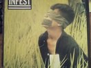 VERY RARE INFEST No Man's Slave - HARD CORE PUNK 2002 LYRIC SHEET 45 RPM - ALBUM