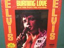 Elvis Presley Burning Love & Hits Vol 2 Starburst LP W/ Bonus Photo NM