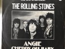 ROLLING STONES Angie/Cherry Oh Baby RARE 7