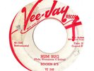 ROCKIN R's - Vee-Jay 346 - Hum Bug / The Mix - VG/VG+ INST PROMO 45 (orig; 1960)