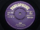 LITTLE WILLIE JOHN = Fever = NEAR MINT = PARLOPHONE R 4209 = R&B Blues Midtempo