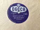 WEE WILLIE HARRIS ROCKIN AT THE TWO Is RECORD 78 rpm