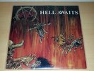 SLAYER - Hell Awaits LP OIS 1st.press 1985 ROADRUNNER +RAR+ Kreator Exodus Death