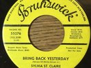 SYLVIA ST. CLAIRE unplayed Brunswick 55276 NM '65 PROMO popcorn NORTHERN SOUL 45