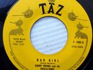 DANNY ROMAN & Rock-A-Tones rockabilly VG+ TAZ 45 BAD GIRL / LET'S CUT OUT jr504